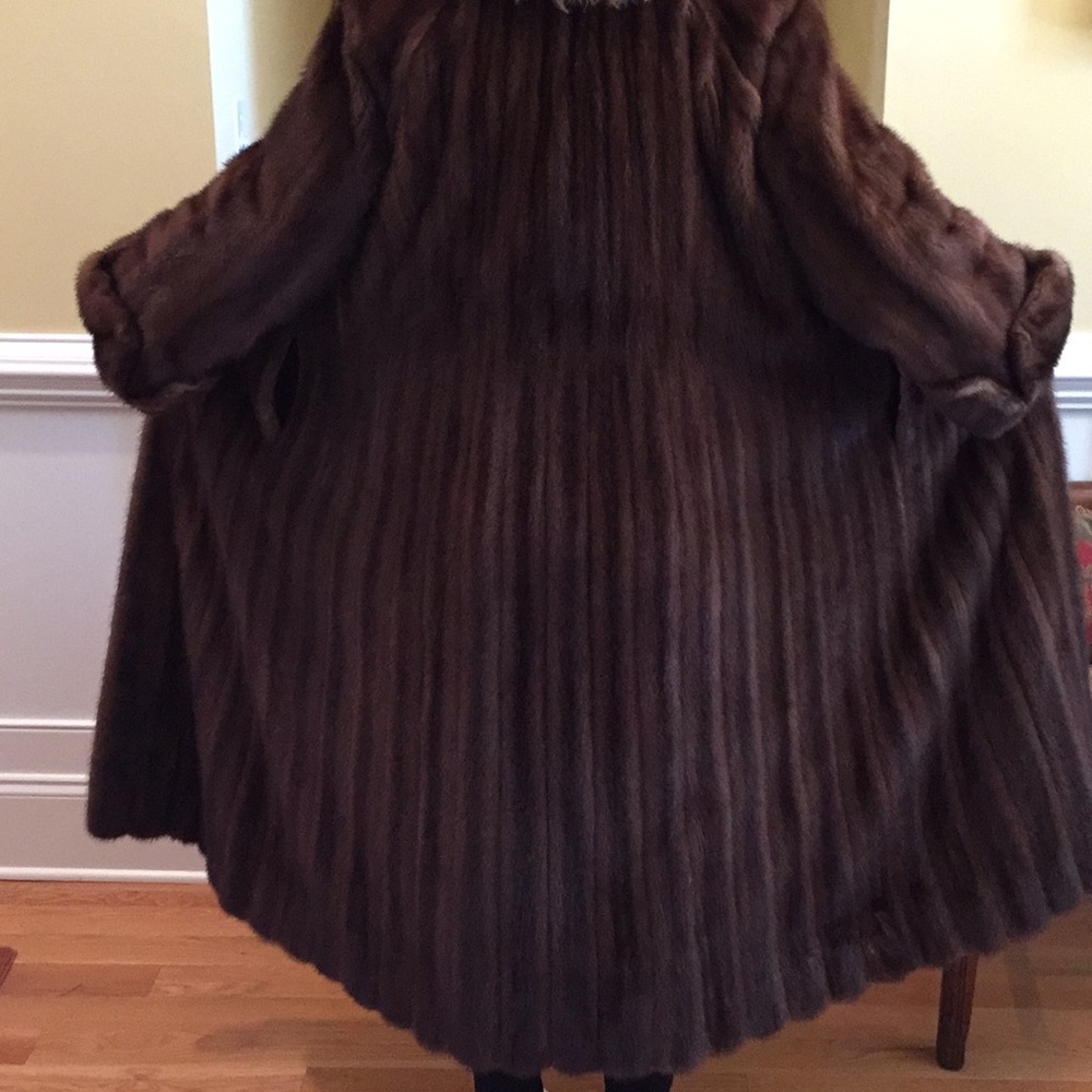 Full length Alixaudre, New York,mink coat